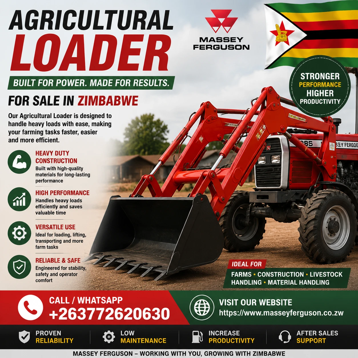 Agricultural Loader In Zimbabwe