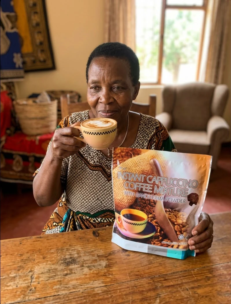 INSTANT CAPPUCCINO WITH GANODERMA POWDER