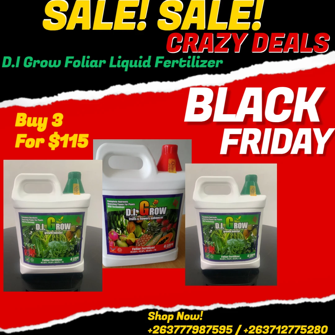 D.I GROW FOLIAR FERTILIZER BLACK FRIDAY SPECIAL PROMOTIONS