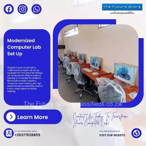 MODERN COMPUTER LAB SETUP