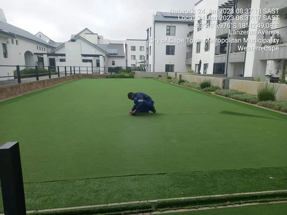 New Tennis Courts turf installation and upgrades