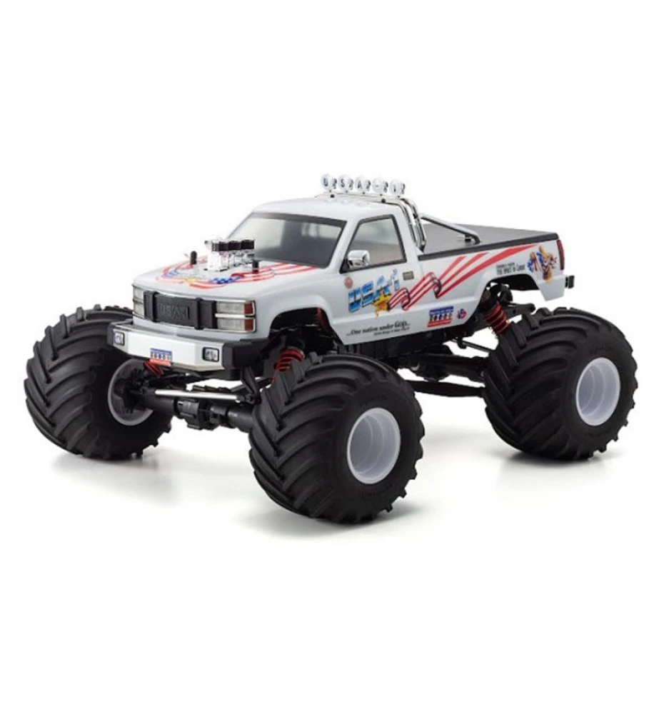 Kyosho USA-1 VE Electric 1/8 Scale ReadySet Brushless Monster Truck