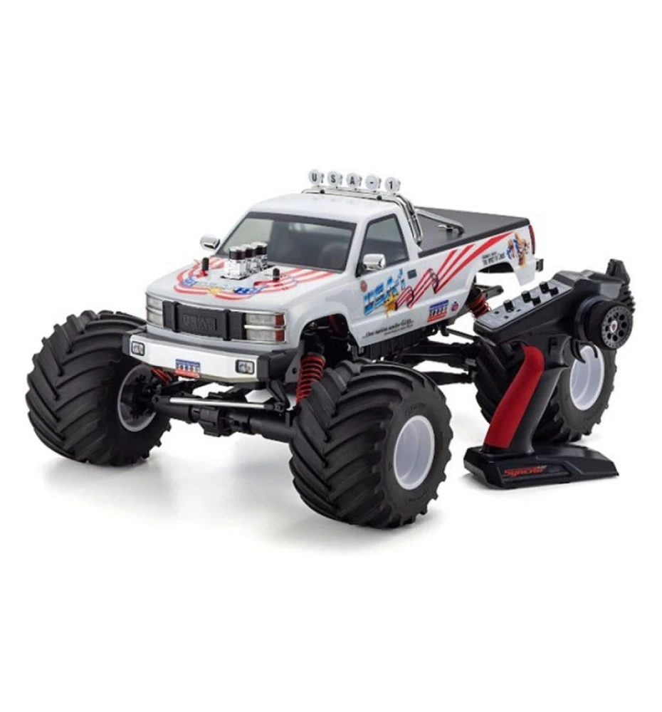Kyosho USA-1 VE Electric 1/8 Scale ReadySet Brushless Monster Truck