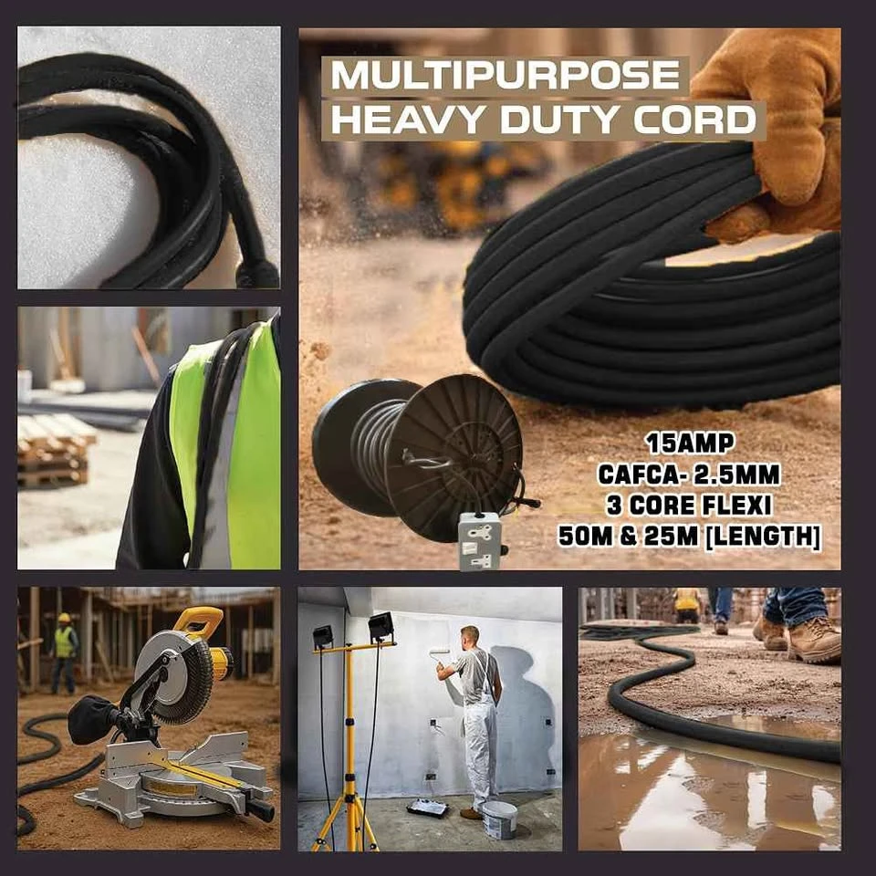 EXTENSION CABLE REEL FOR HIRE