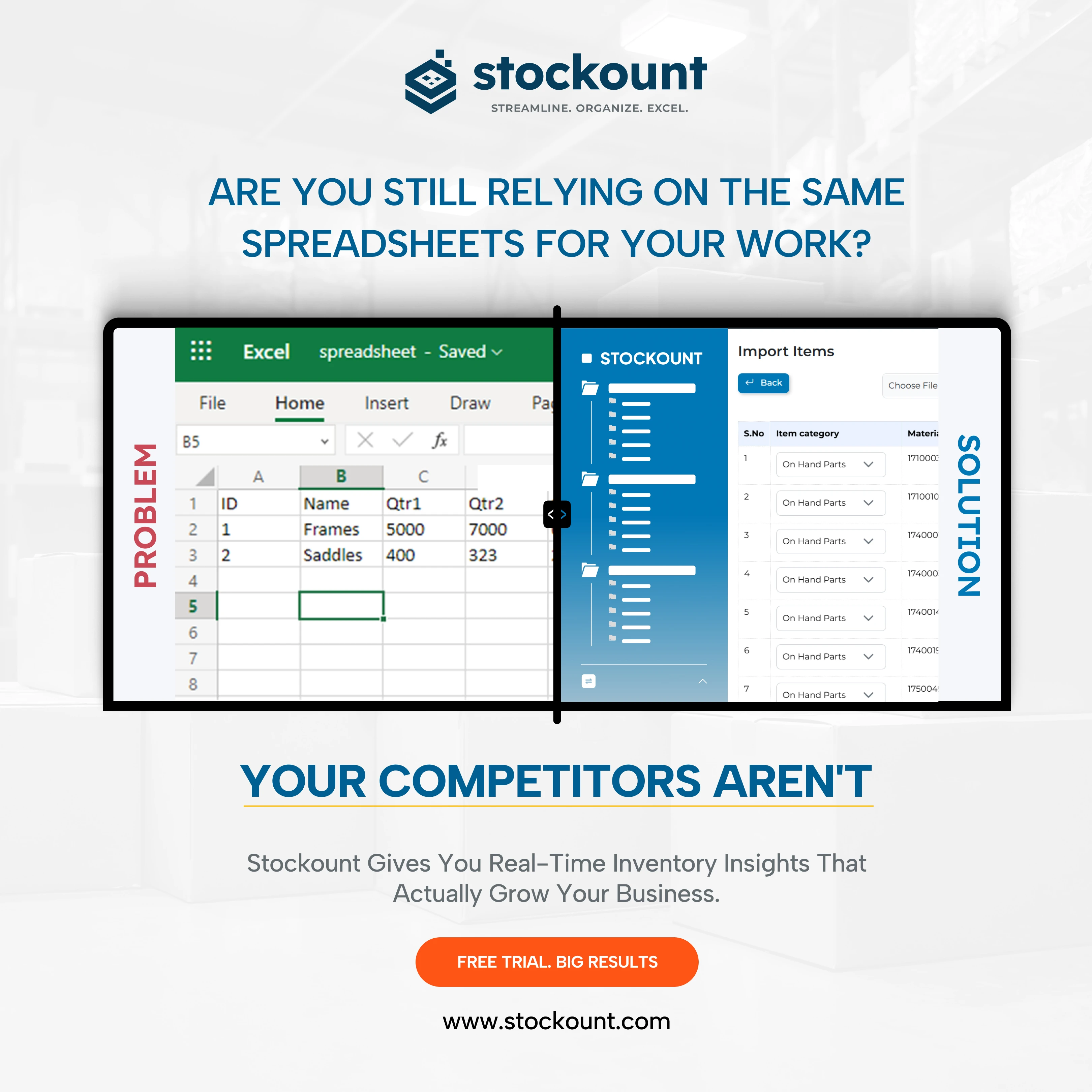 Free Inventory Audit – Trial Stock Count Available!