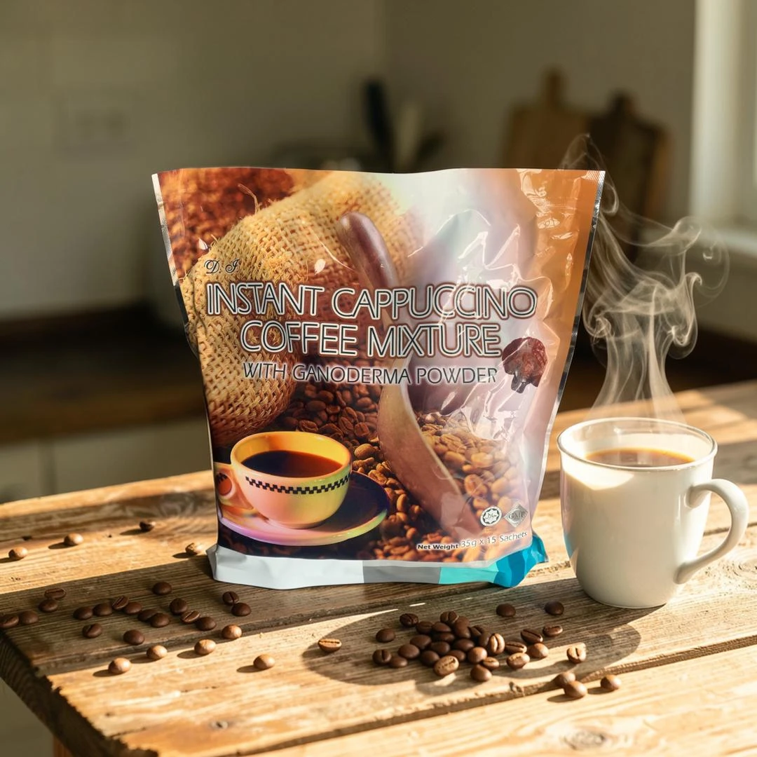 INSTANT CAPPUCCINO WITH GANODERMA POWDER